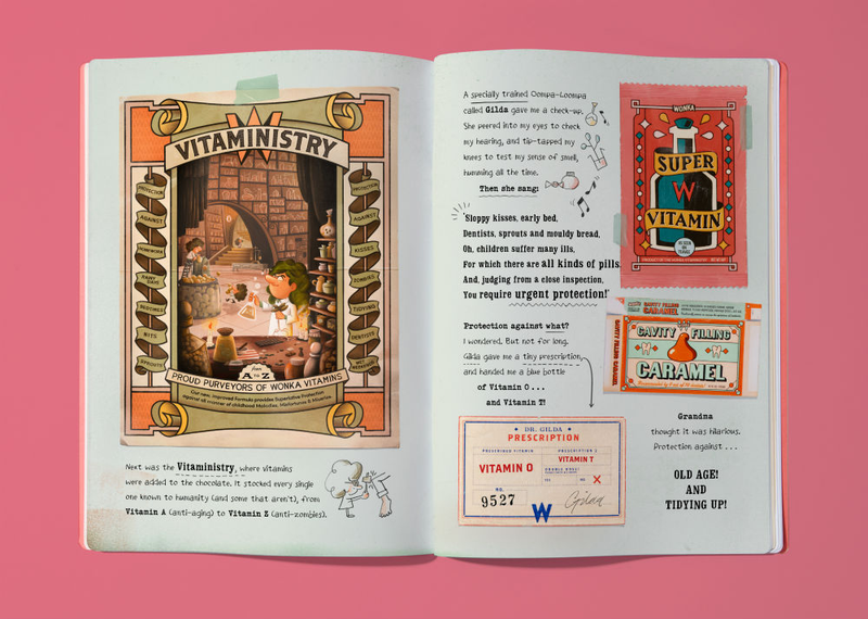 Illustration for article titled Thanks to These Books, Everyone Can Take a Unique Journey to Willy Wonka's Chocolate Factory